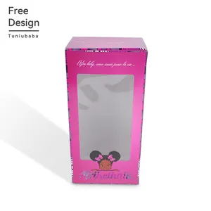 Best Selling Wholesale Free Sample Exquisite High-Hardness Handmade Doll Toy Craft Packaging Box