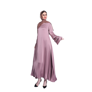 Offre Spéciale <span class=keywords><strong>Cos</strong></span> <span class=keywords><strong>Femme</strong></span> Abaya Robes Musulmane Coloré Jilbab Abaya Vêtements pour Femmes - Product Image 5