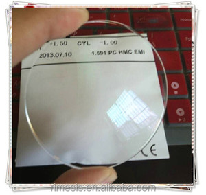 1,56 Anti Blue Ray Lentes ópticas Resina oftálmica Graduadas Anteojos de corte azul de - Product Image 3
