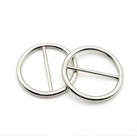 Hebillas de Metal en Forma de D para Cinturones y Abrigos, de Aleación de Zinc, con Tres Posiciones, Accesorio de Ajuste para Equipaje y Cuero, Modelo 05623, Disponibles en Stock