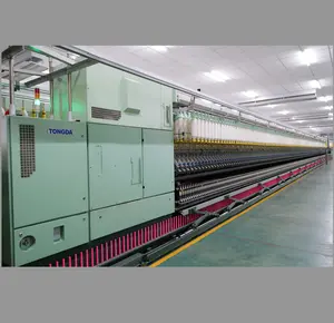 TONGDA FA1569 tam otomatik pamuk iplik yapma makinesi Ring iplik tekstil iplik makineleri
