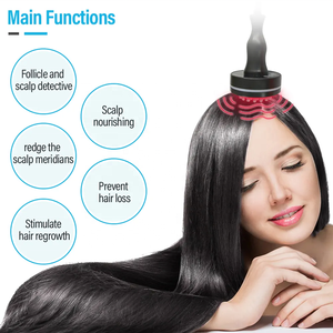 Strumento per la ricrescita dei capelli della macchina per l'analisi del cuoio capelluto dell'ossigeno multifunzionale 5-in-1 con funzione Spray prodotto per la cura della bellezza e della persona - Product Image 3