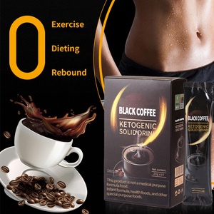 Hot bán ngay lập tức giảm cân giảm cân cà phê đen bột keto thực phẩm màu xanh lá cây Cà phê bột sự thèm ăn ức chế để giảm cân - Product Image 3