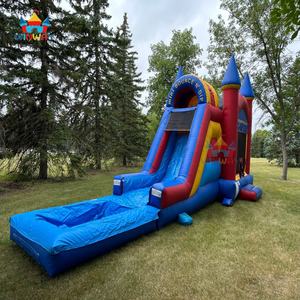 Nouveau design 2025 WINWAYTOYS Château gonflable en PVC pour enfants, idéal pour le jeu ou la location à usage commercial et en station balnéaire, capacité 5-10 passagers - Product Image 5