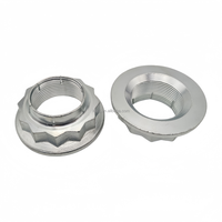 Carbon Steel Hex Nut Fastener with Zinc Plated Finish for Automobile Use