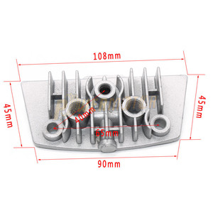 Zuqing ตัวระบายความร้อนน้ำมันมอเตอร์ไซค์, ฝาครอบด้านข้าง M12 M10ตัวยึดรองรับอเนกประสงค์72x45มม. ชิ้นส่วนระบบระบายความร้อน - Product Image 2
