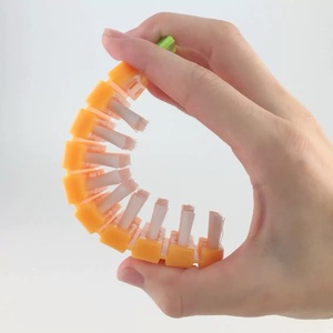 <b>Vegetable</b> <b>Brush</b> Set Potato Scrubber Food Carrot Pattern Flexible Bendable Cleaning Tool Mushroom Potato Corn Egg Kitchen Supplie - Product Image 1