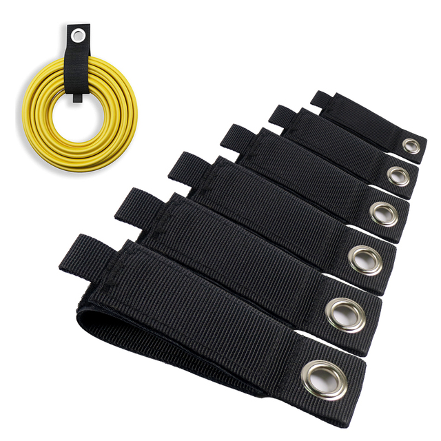 Upgrade Extension Cord Holder Organizer Heavy-Duty Hook and Loop Storage Straps for Garage Organization