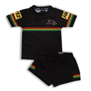 2526 Vente en gros de maillots de rugby sublimés de l'équipe des Panthers de Penrith, Australie, polos de rugby, uniformes de football personnalisés pour enfants - Product Image 2