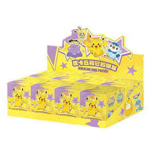 Collection de figurines PVC PQ Pikachu et ses amis - Boîte <span class=keywords><strong>mystère</strong></span> - Figurine d'anime - Statue - Décoration de bureau - Boîte <span class=keywords><strong>mystère</strong></span> - Product Image 1