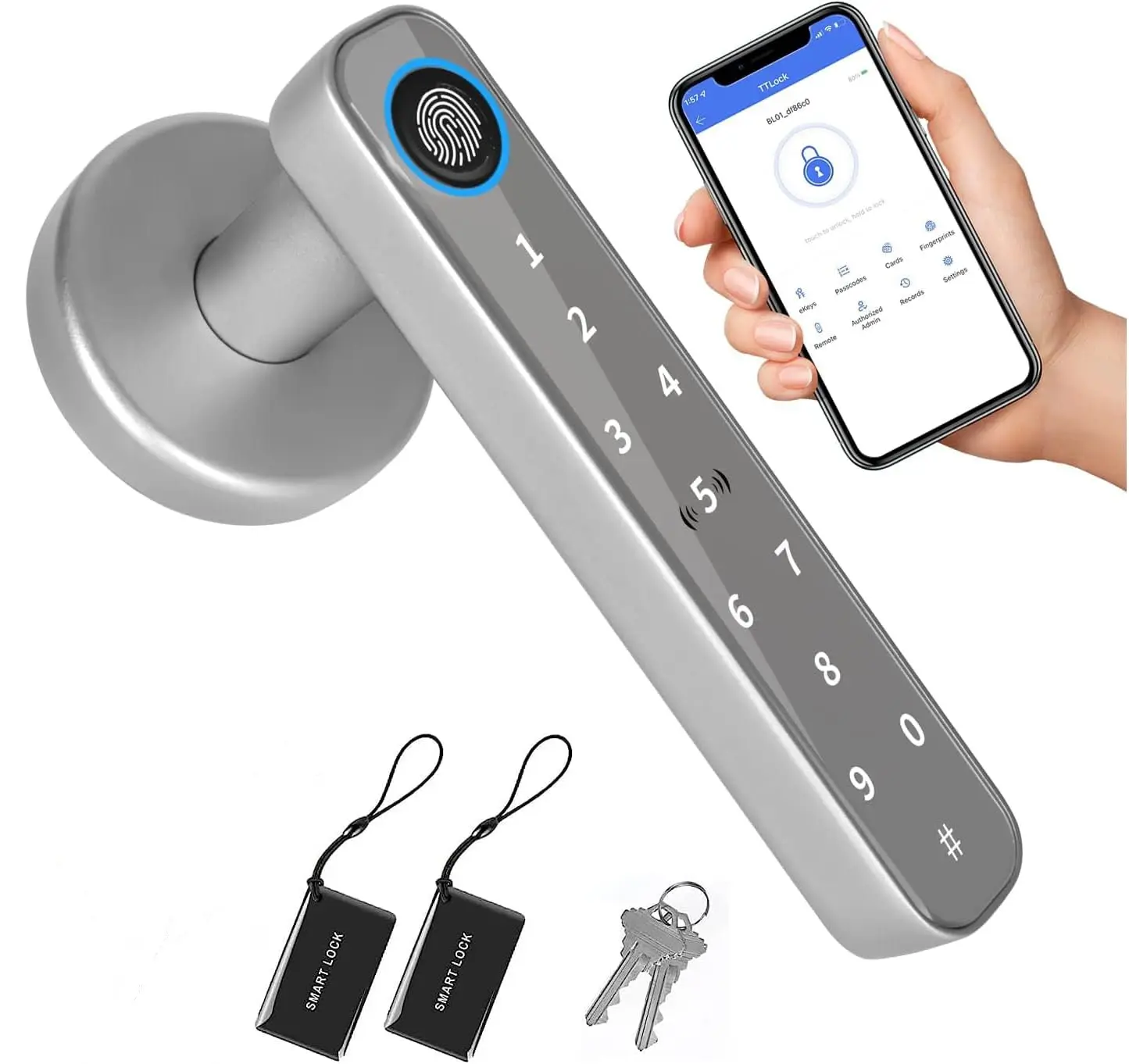 price knob door cylinder handle lock electric digital fingerprint smart door lock electronic code deadbolt lock for bedroom home