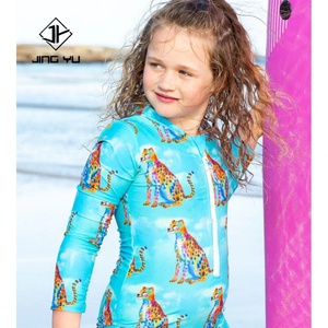 Trajes de Baño de una Pieza para Niñas, con Estampado de Letras, Traje de Baño de Verano para Niñas de 5 a 13 Años, Bikini para Niñas de 13 Años - Product Image 2