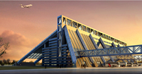 Bâtiment en acier Zhongyue certifié CE, entrepôt industriel de 200 à 10 000 m², durée de vie de 70 ans, haute résistance au vent, conception 2D et 3D