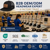 Op maat gemaakte leren patch trucker pet 6 panelen platte klep snapback cap gepersonaliseerde naam grijs zwart verstelbaar groothandel OEM lage minimale bestelhoeveelheid