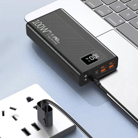 Offre Spéciale haute capacité 50000mAh 30000mAh charge trésor LED affichage charge rapide PD20W banques d'alimentation