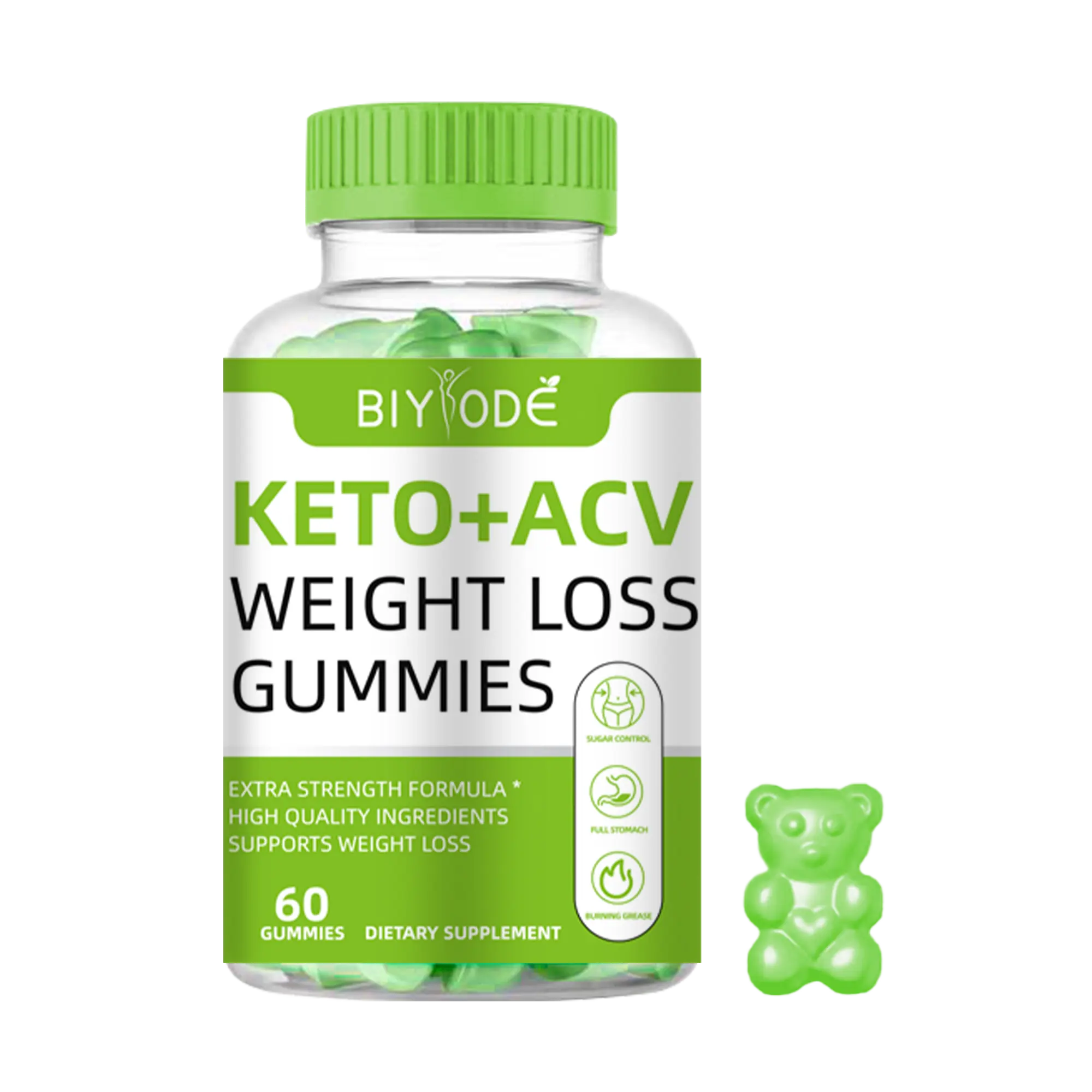 Natural health keto apple cider vinegar gummies slimming lose weight burn fat detox helps clarity focus immune support gummies