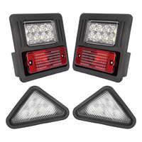 Kit de 4 feux LED avant et arrière pour chargeuse compacte Bobcat en plastique