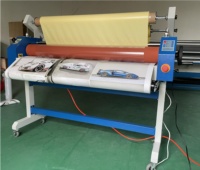 Plastifieuse à Froid Semi-Automatique EC-1600, Fourniture d'Usine, Machine de Plastification à Froid A2, Laminateur à Rouleau Froid