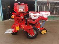 Nouveau modèle de semoir à semis direct à trois rangs avec boîte de vitesses, pour 20-80 CV, pour la culture agricole, la fertilisation et les semoirs/repiqueuses