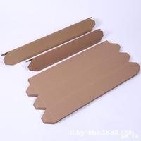 Boîte en carton ondulé triangulaire personnalisée écologique en gros avec gaufrage, pelliculage mat, doublure en éponge, recyclable