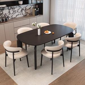 <span class=keywords><strong>Mesa</strong></span> de Comedor Cuadrada Moderna de Piedra Sinterizada de Lujo para 6 Personas, para Uso en Apartamentos y Hogares - Product Image 3
