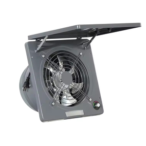 Ventilateur <span class=keywords><strong>d</strong></span>'évacuation mural à clapet rabattable de 10 pouces 100W TikTok, lame en fonte, conduit <span class=keywords><strong>d</strong></span>'air électrique pour la maison, la cuisine, extracteur silencieux - Product Image 2