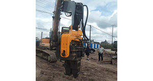 TDC TDC30 escavatore idraulico Vibro martello & vibratorio pila Driver con nucleo componente motore ad alta potenza di scavo - Product Image 6