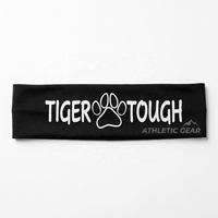 Headband Olahraga Anti Keringat dengan Logo Custom OEM, Warna Solid, untuk Fitness dan Lari