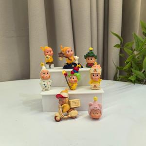 Starman – Figurine d'animal mignonne personnalisée en PVC, <span class=keywords><strong>jouet</strong></span> de dessin animé tendance, ornement DIY, porte-clés, pendentif de téléphone - Product Image 1