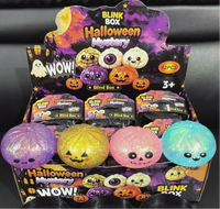 Jouets souples en forme de dumplings, jouets à presser, dumplings à pincer avec poudre dorée, petits pains vapeur au maltose, jouets amusants à pincer, squishies en forme de dumplings