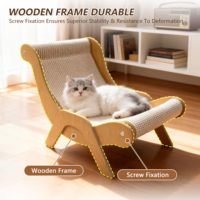 ZMaker Nouvelle griffoir pour chat en sisal, résistant à l'usure et aux rayures, pour chaise, canapé, ou comme nid pour chat, extra large