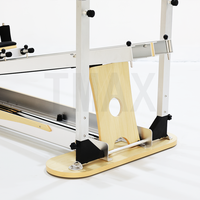 Plataforma de Pilates Tmax de Grado Comercial para Entrenamiento Cardiovascular y de Flexibilidad, Equipo de Pilates de Madera de Arce, Plataforma de Estiramiento