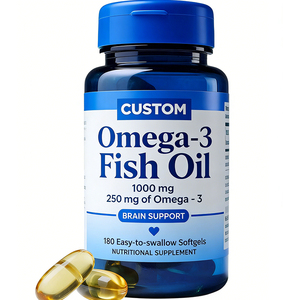 Высококачественный рыбий жир Омега в мягких капсулах для иммунитета, сердца и энергии, для женщин и мужчин, 90 капсул, сертифицированный органический, без ГМО, натуральный - Product Image 1