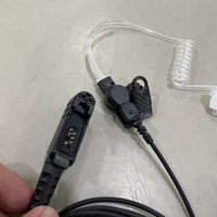 PMLN5727A PMLN5727 Micro-casque avec tube acoustique et micro pour Motorola DP2400E DP2600E DEP550E DEP570E XPR3300E XPR3500E