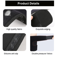 Attelle de cuisse, bandage pour les ischio-jambiers et les quadriceps, manchon de compression réglable pour les douleurs musculaires de la zone inguinale, les entorses, les quadriceps, la tendinite