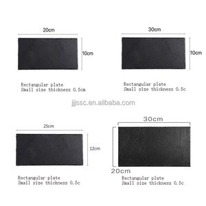 <span class=keywords><strong>Assiette</strong></span> de service en <span class=keywords><strong>ardoise</strong></span> <span class=keywords><strong>rectangulaire</strong></span> pour restaurant - Product Image 5