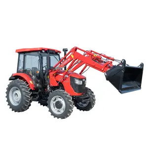 Máy Kéo Mini Thực Hiện Front End Loader Máy