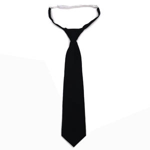 JK Krawatte weibliche einfarbige Jungen faule Krawatte schwarz Marine rot grau College Uniform Krawatte - Product Image 5