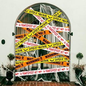 Top-Bán Đảng CAUTION <span class=keywords><strong>Tape</strong></span> - Free mẫu, vui vẻ cảnh báo chướng ngại vật vành đai cho các sự kiện & lễ kỷ niệm - Product Image 4