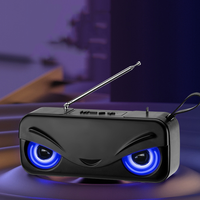 Altavoz inalámbrico con sonido estéreo, altavoz de puerta con Radio FM