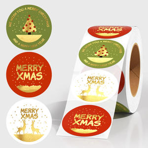 Adesivi Natalizi Personalizzati <span class=keywords><strong>Hello</strong></span> <span class=keywords><strong>Kitty</strong></span>, Etichette Autoadesive Fustellate per Confezioni Regalo - Product Image 4