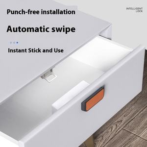 Serrure électronique intelligente WiFi invisible sans perçage pour armoires de rangement, tiroirs, armoires à chaussures et casiers, avec données cloud - Product Image 4