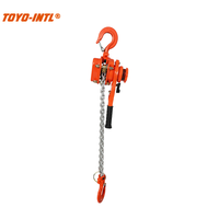 Palans à levage manuel de haute qualité TOYO-INTL, vente chaude, type LBG, 0,8T-9T, commande manuelle