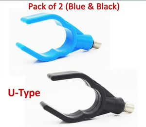 Accessoires <span class=keywords><strong>de</strong></span> pêche à la carpe européenne : Support <span class=keywords><strong>de</strong></span> canne en nylon noir en forme <span class=keywords><strong>de</strong></span> U et <span class=keywords><strong>de</strong></span> <span class=keywords><strong>V</strong></span>, support <span class=keywords><strong>de</strong></span> canne en plastique, <span class=keywords><strong>fourche</strong></span> <span class=keywords><strong>de</strong></span> fixation pour canne <span class=keywords><strong>de</strong></span> mer - Product Image 2