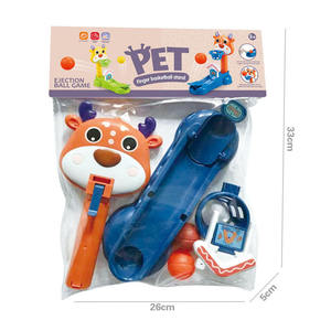 Jouet de basket-ball de bureau avec lumière et son, retour automatique, portable, pour développer la motricité fine, cadeau pour enfants - Product Image 6