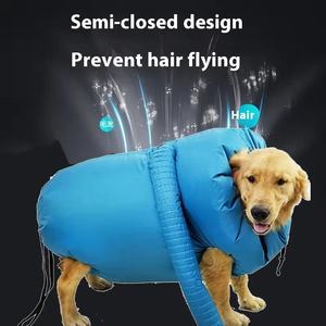 Séchoir automatique pour petits et grands animaux domestiques Sac à vêtements en fibre de plastique avec neutralisateur rapide de soufflage d'eau pour le toilettage des chats et des chiens à la maison - Product Image 4