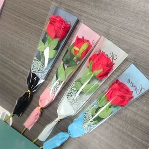 <b>Large</b> LED Glow Rose Bouquet with Ribbon Valentine's Day Gift, Home Decor, Wedding <b>Ornament</b>, Party Toy - Product Image 6