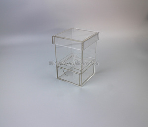 Hộp Acrylic hoa hồng duy nhất với ngăn kéo để bảo quản hoa lâu dài bán buôn: dongguan lltl <span class=keywords><strong>plexiglass</strong></span> Acrylic Hộp hoa hồng duy nhất - Product Image 5