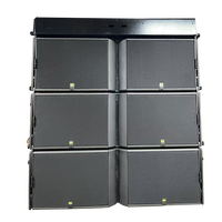 Sistema de Sonido Line Array Profesional de 3 Vías con Dos Altavoces de 15 Pulgadas, Subwoofer de Neodimio de 18 Pulgadas, Impedancia de 4/8 Ohmios, 1200W RMS, Resistente al Agua