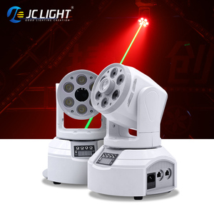 Đảng Disco đèn LED rửa + Mô hình 2in1 hiệu ứng đèn KTV 6PCS 10W RGBW 4in1 mini LED di chuyển đầu ánh sáng - Product Image 2